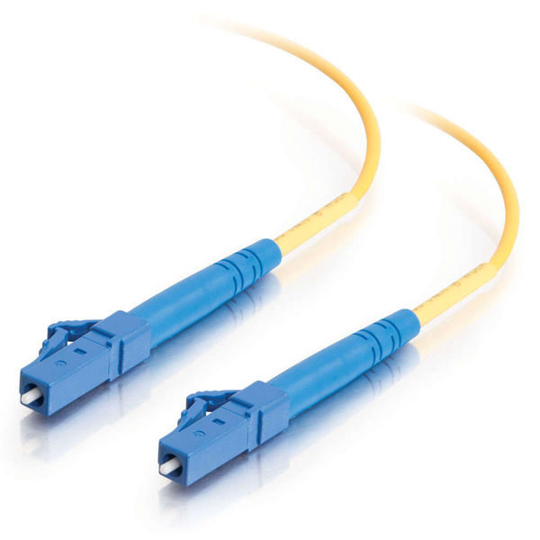 C2G LC-LC 9/125 OS1 Duplex Singlemode PVC Fiber Optic Cable (LSZH)