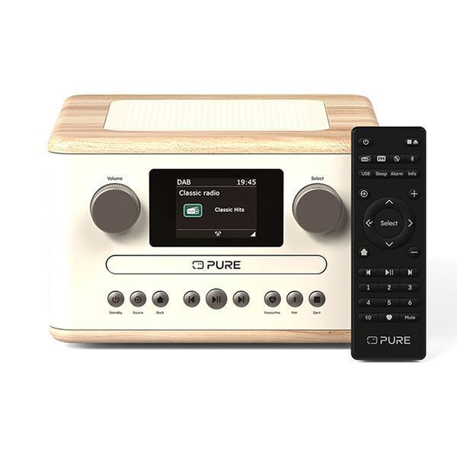 Pure Pure Classic C-D4 Blanc/Chêne