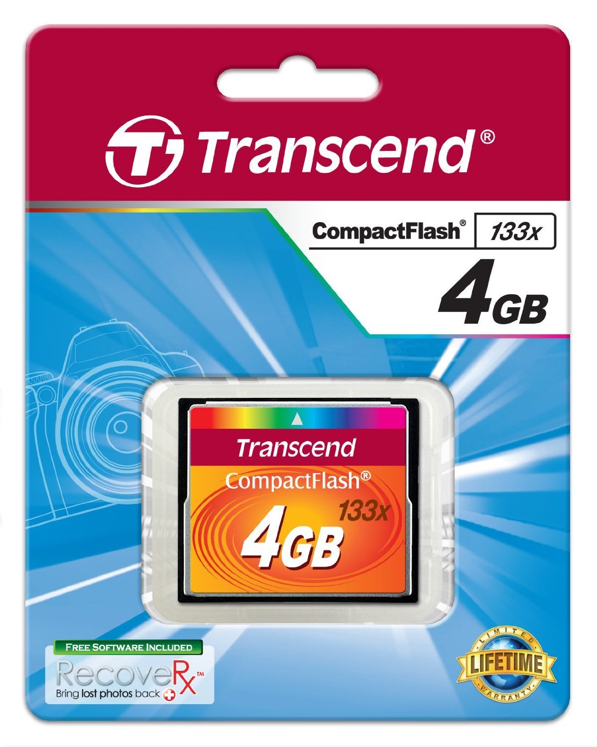 TRANSCEND CompactFlash Card 4 GB