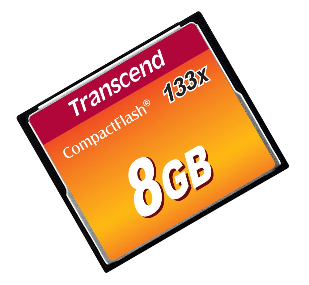 TRANSCEND CompactFlash Card 8 GB