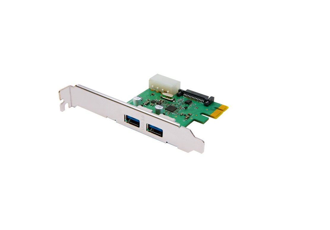 TRANSCEND Carte PCI-Express  TS-PDU3 USB 3.0 - 2 ports externes