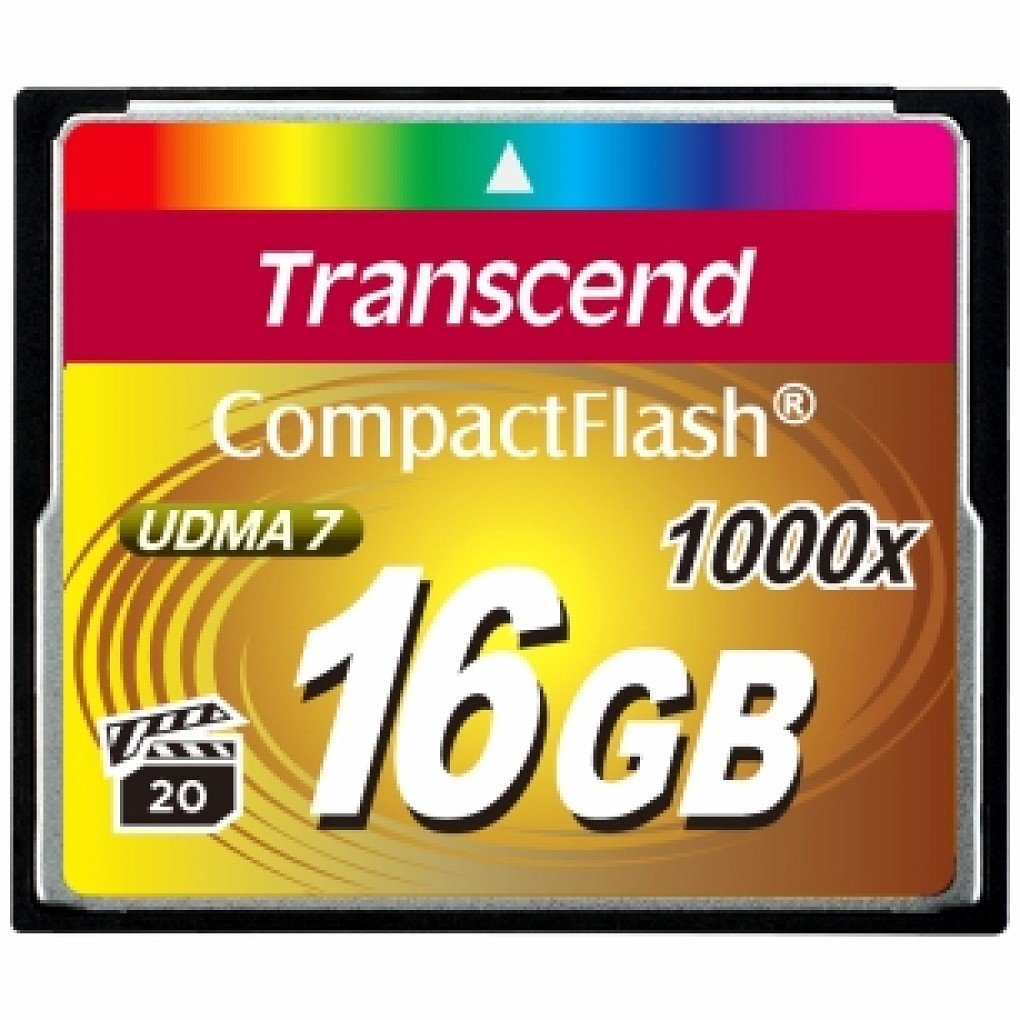 TRANSCEND CompactFlash Card 16 GB