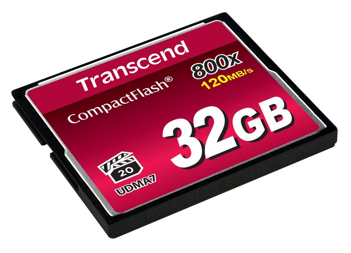 TRANSCEND CompactFlash Card 32 GB CF800X