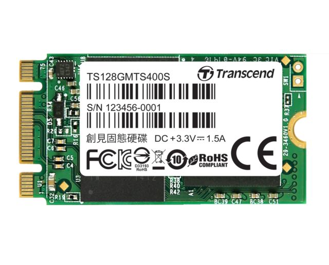 TRANSCEND 128Go SSD M.2 2242
