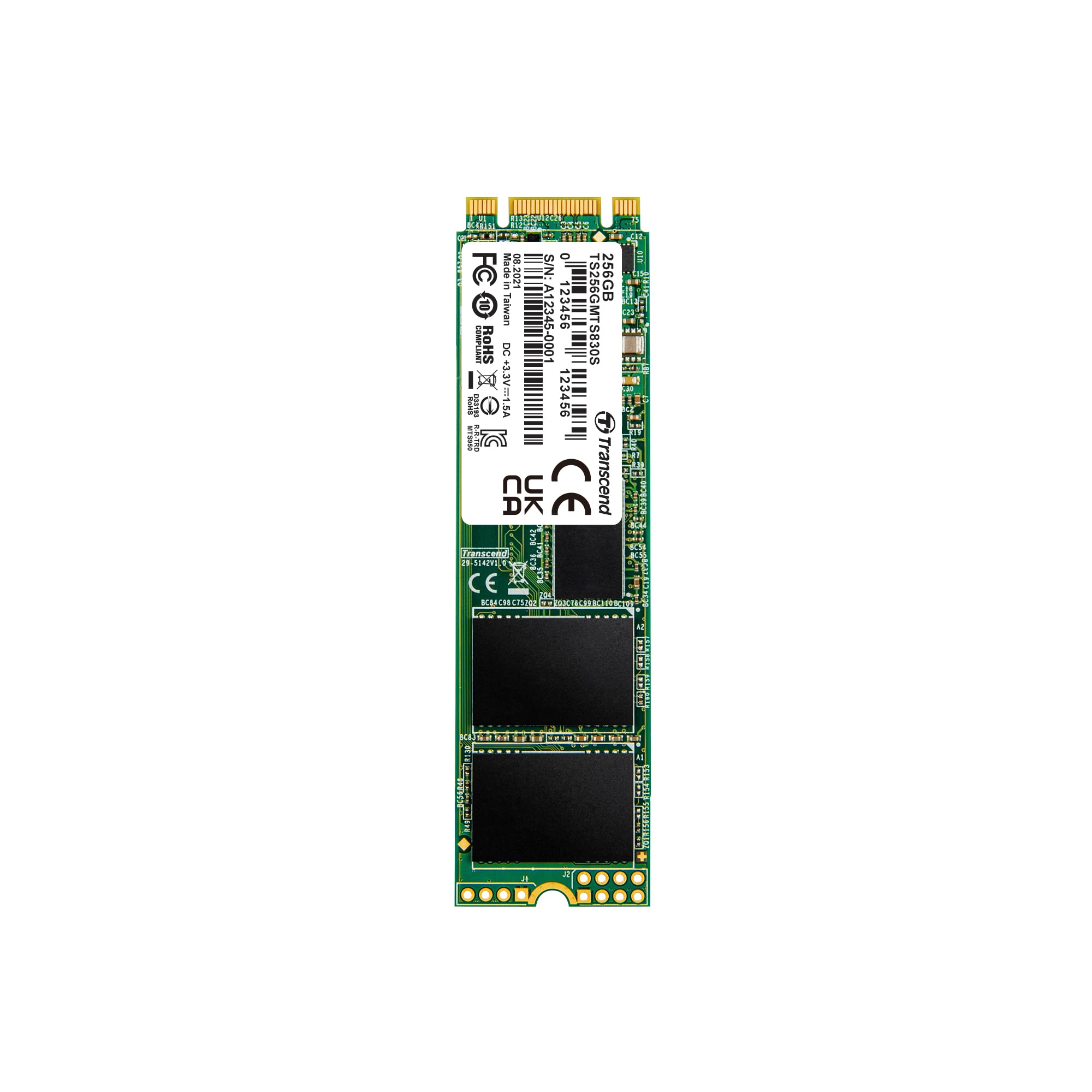 TRANSCEND 256GB M.2 2280 SSD SATA3