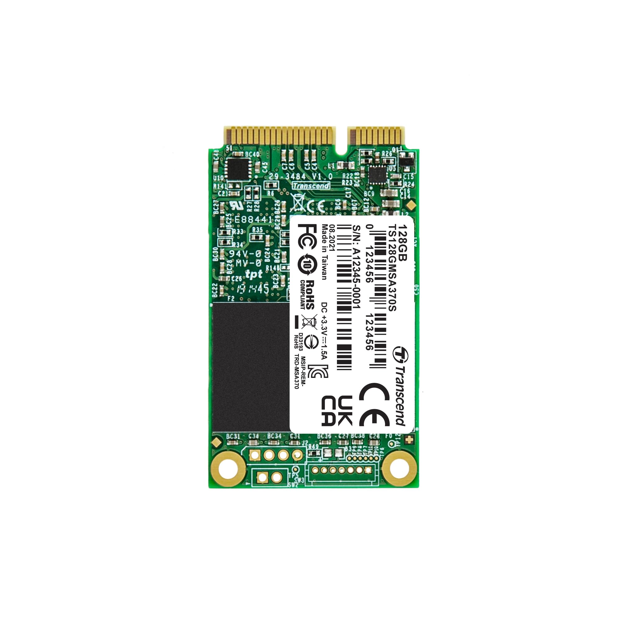 TRANSCEND 128Go mSATA SSD SATA III MLC