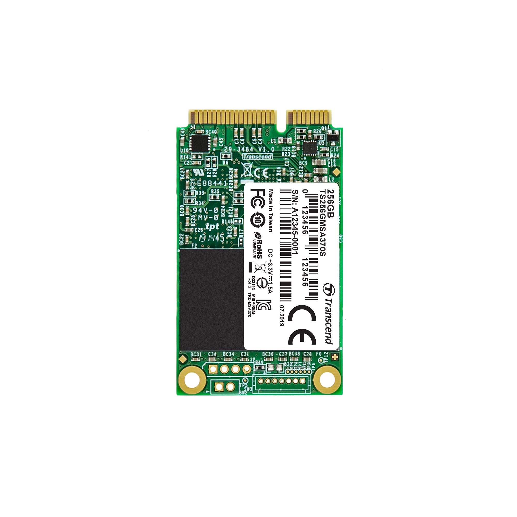 TRANSCEND 256Go mSATA SSD SATA III