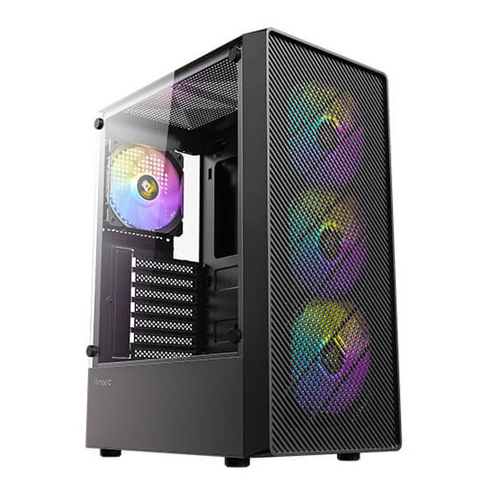 ANTEC Boitier Moyen Tour ATX  AX26 Elite RGB avec panneau vitré (Noir)