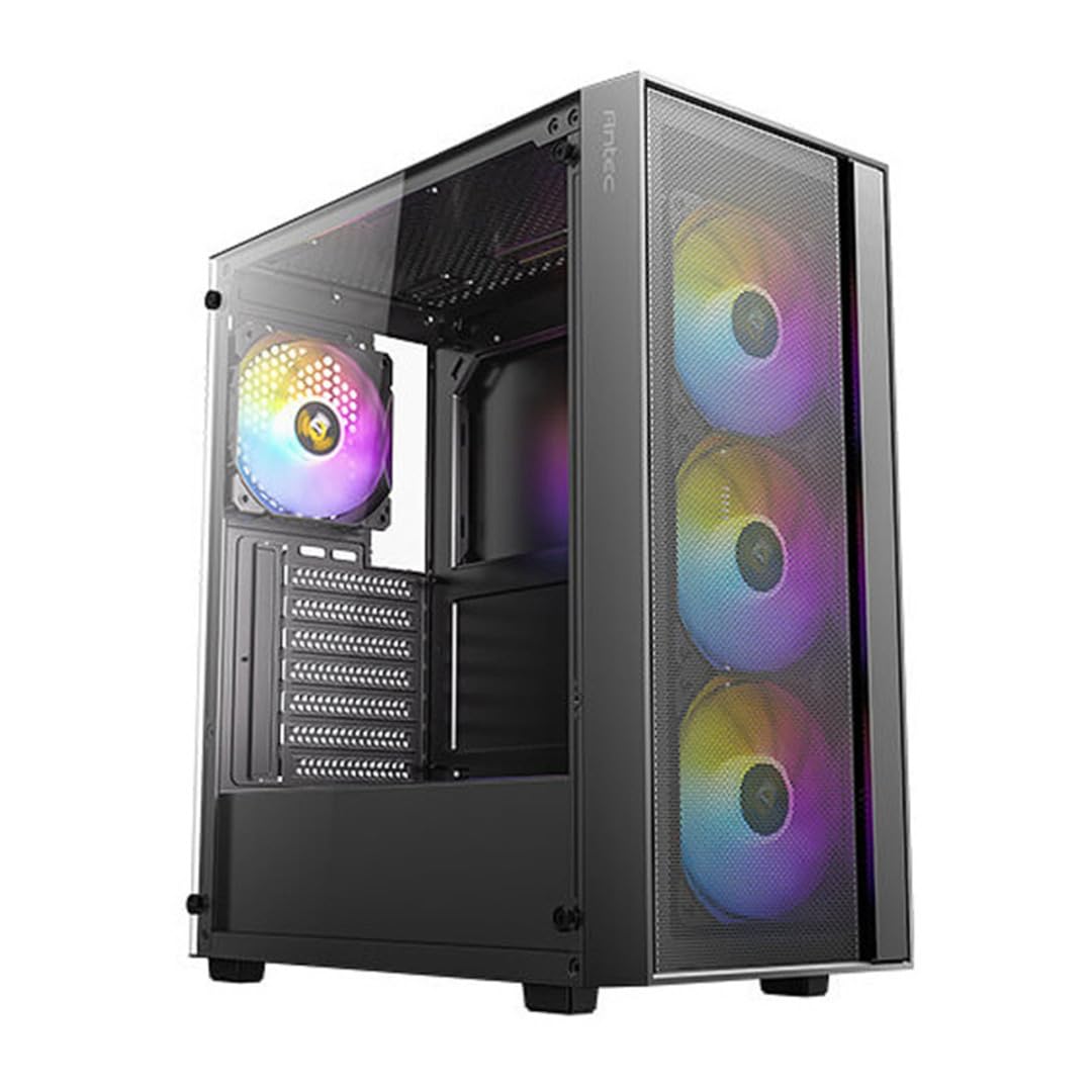 ANTEC Boitier Moyen Tour ATX  AX65 RGB avec panneau vitré (Noir)