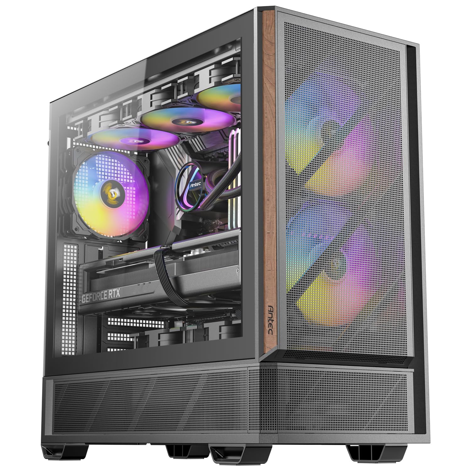 ANTEC Boitier Moyen Tour ATX P30 RGB avec panneau vitré (Noir)