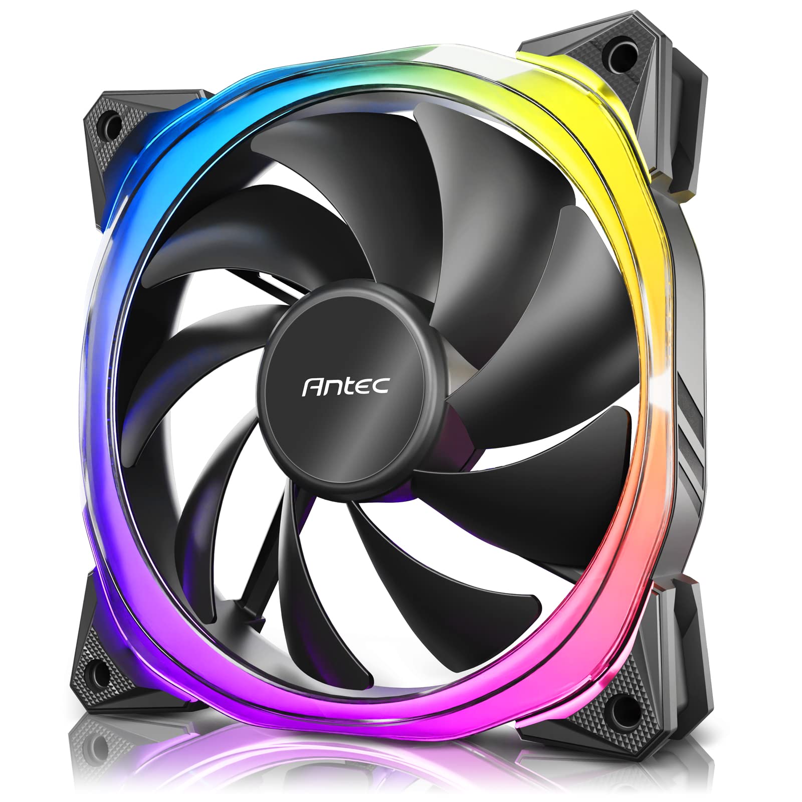 ANTEC Ventilateur de boitier Fusion V2 RGB - 12cm (Noir)