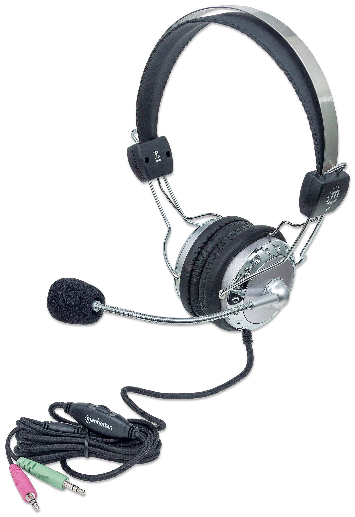MANHATTAN MANHATTAN Headset Stereo, Klinke