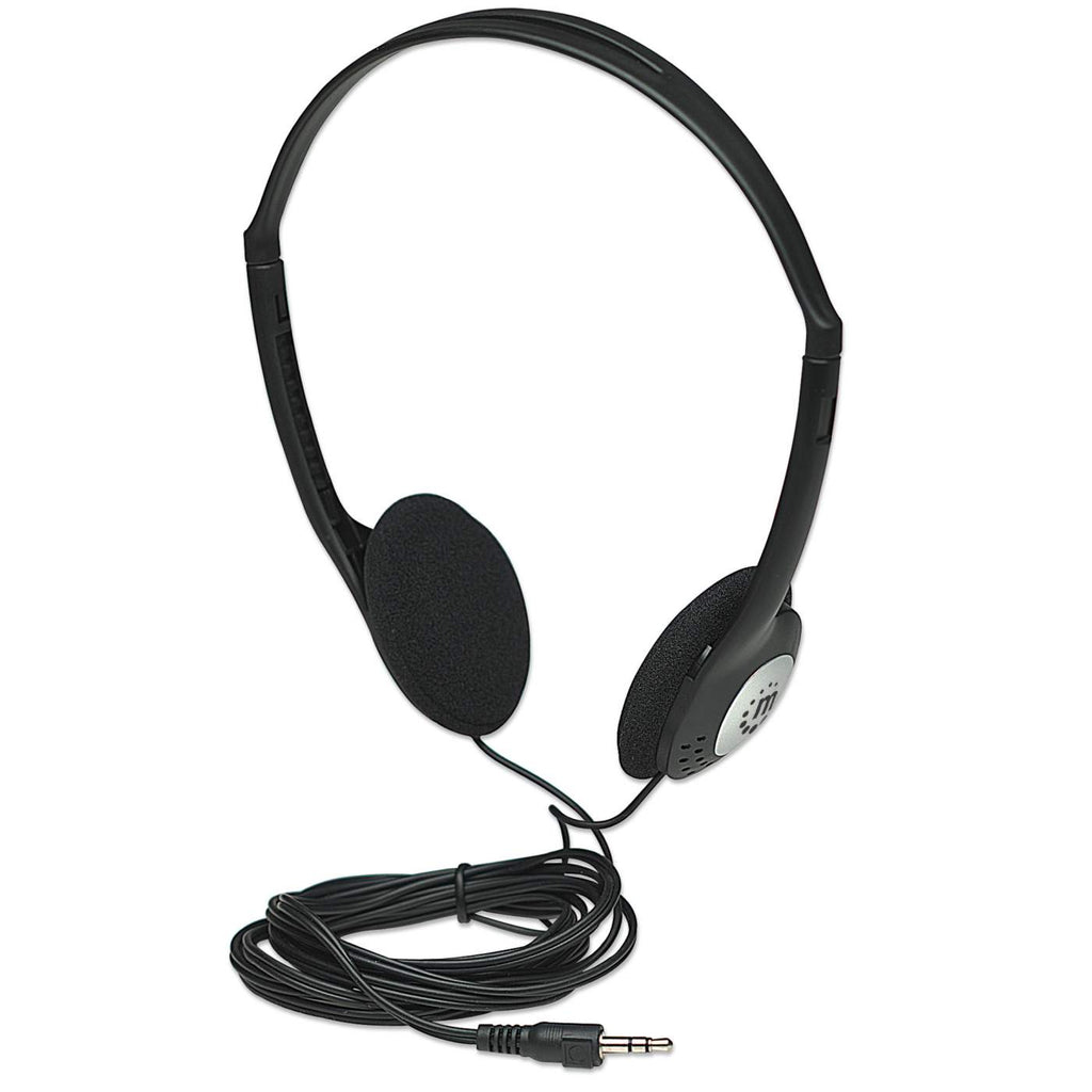 MANHATTAN MANHATTAN Kopfhörer Stereo 3.5mm schwarz retail