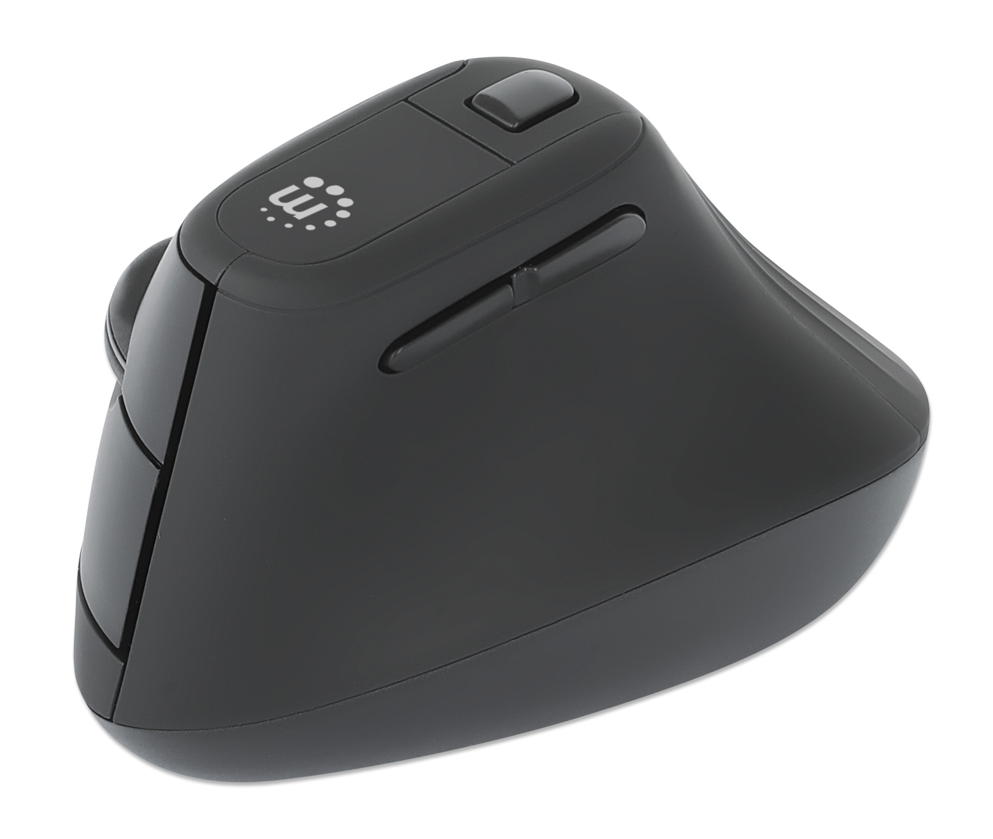 MANHATTAN MANHATTAN Ergonomisch Vertikale Funkmaus USB-A schwarz