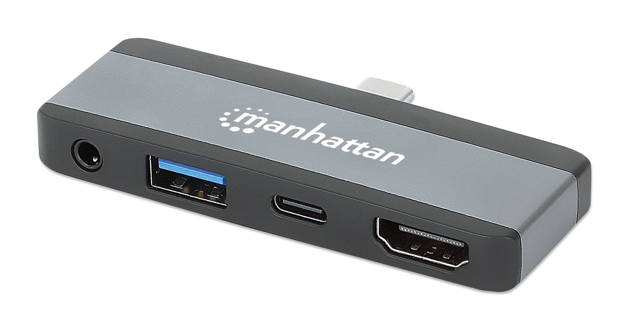 MANHATTAN MANHATTAN USB-C PD auf HDMI 4-in-1 Mobile Dockingstation
