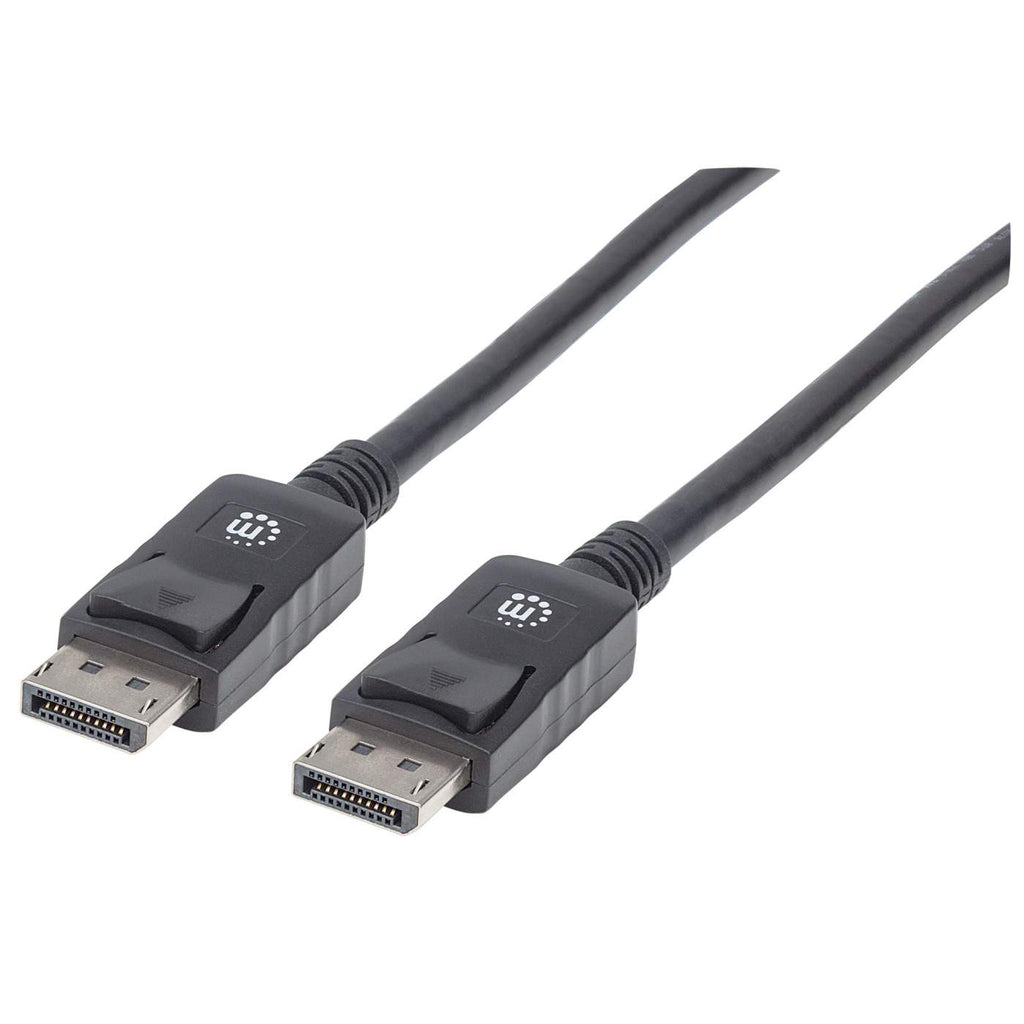 MANHATTAN MANHATTAN DisplayPort Kabel St/St  1.0m geschirmt   schwarz