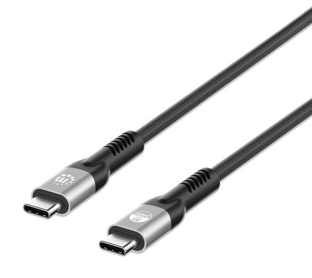 MANHATTAN - Modèle du produit : Câble USB4 40 Gb/s, 240 W, 8 K 60 Hz, 1 m