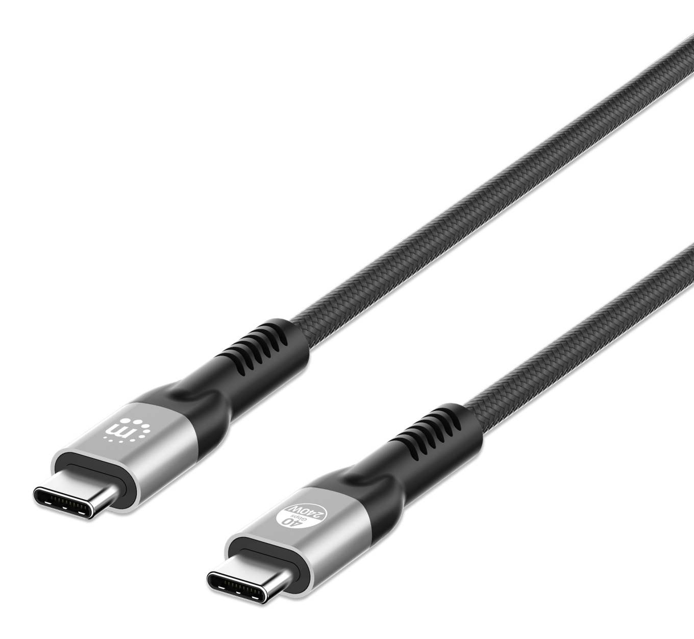 MANHATTAN MANHATTAN USB4 USB-C St/St Ladekabel 240W 40Gbit/s 8K 2m