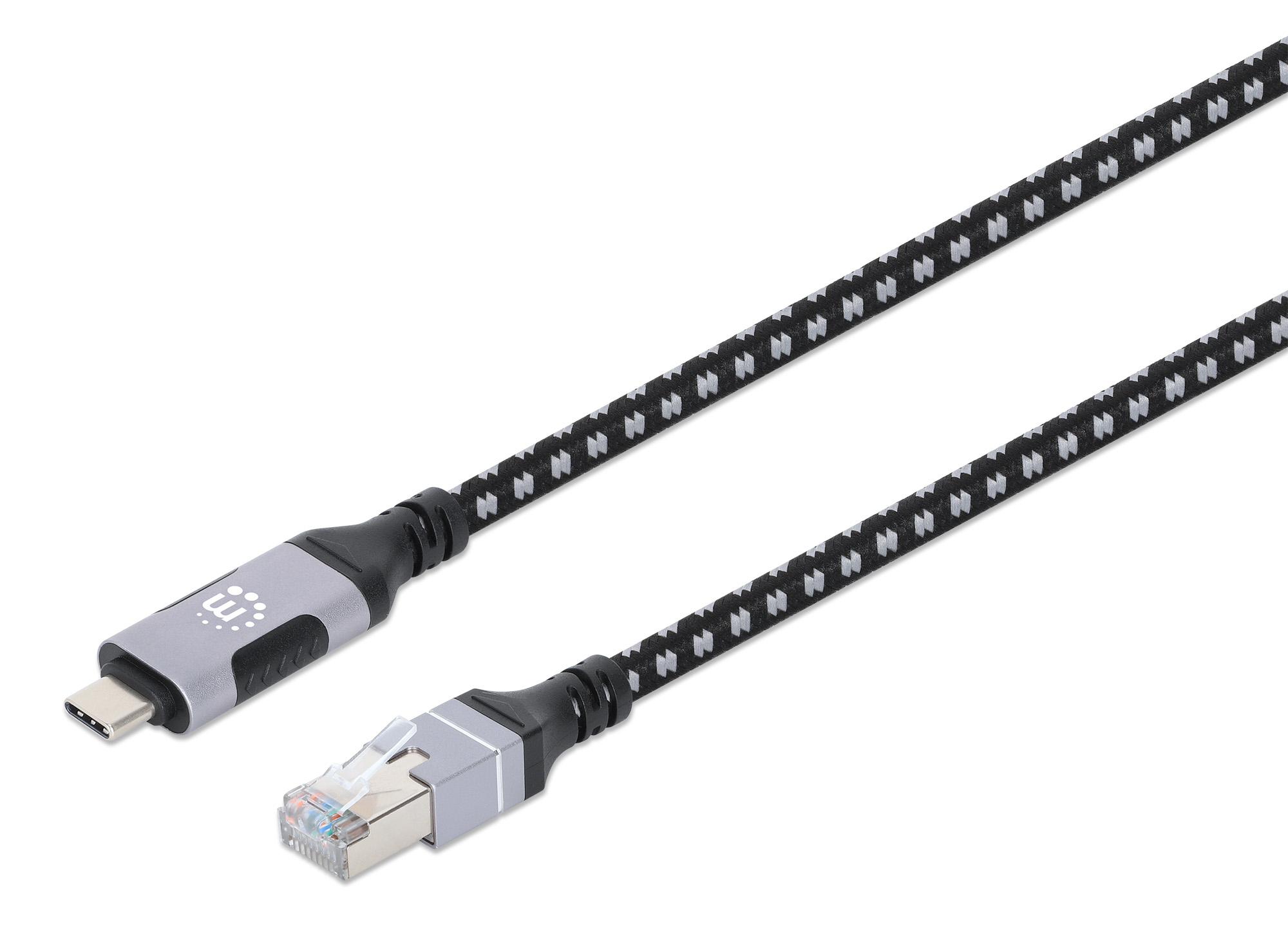 MANHATTAN MANHATTAN USB-C auf Gigabit Ethernet-Netzwerkkabel 2m