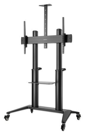 MANHATTAN MANHATTAN Aluminium TV-Ständer rollbar 70