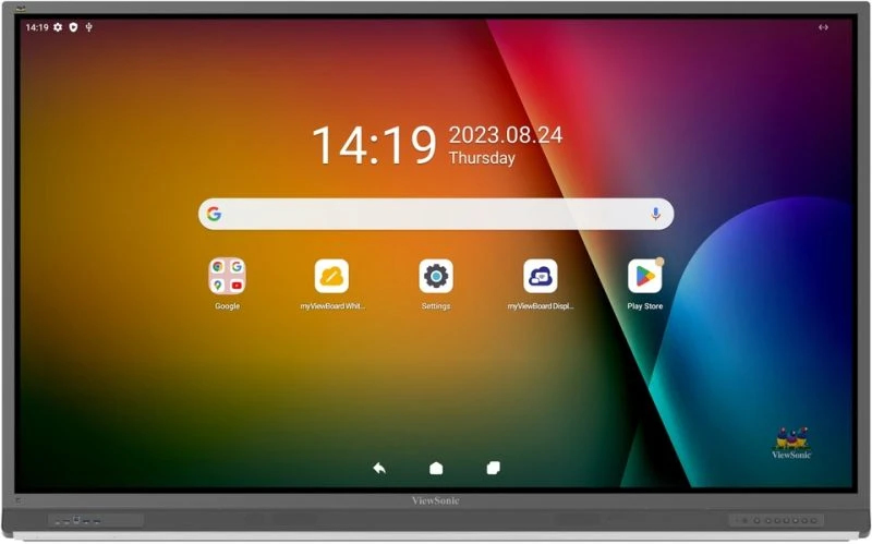 Viewsonic Ecran 75'' ViewSonic LFD Interactif TFT 4K UHD 40Pts ViewBoard 16:9 64Go 450nit