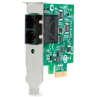 ALLIED TELESIS ALLIED 100Mbps Fast Ethernet PCI-Express Fiber Adapter Card