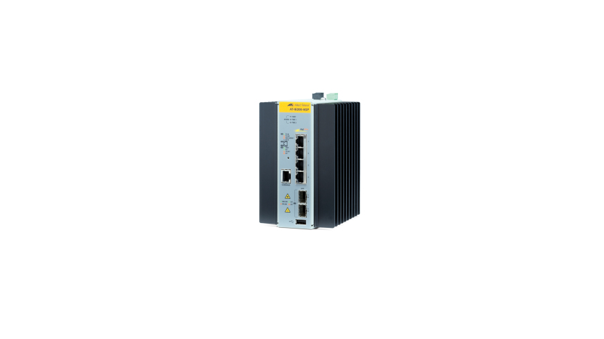 ALLIED TELESIS Managed Industrial switch with 2x 100/1000 SFP 4x 10/100/1000T PoE+