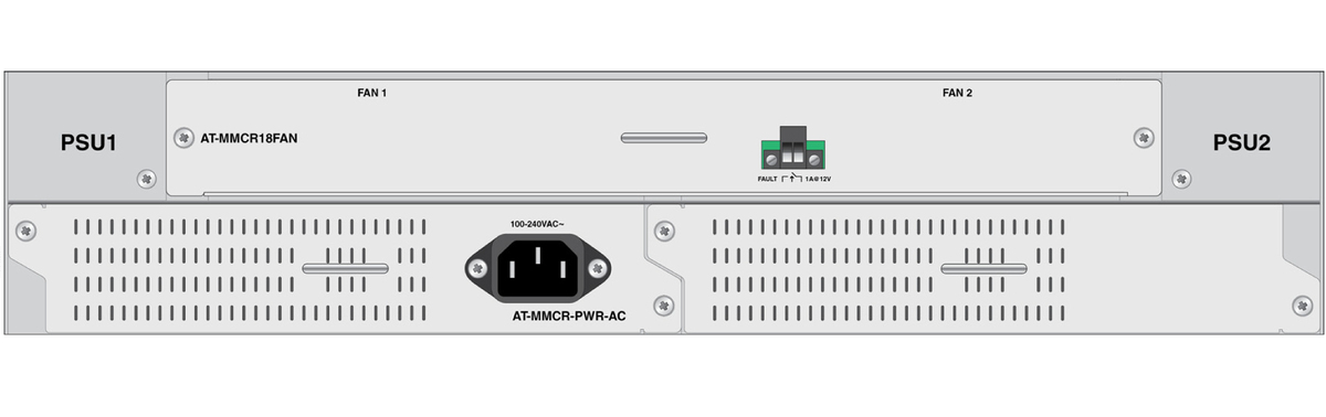 ALLIED TELESIS ALLIED MMCR18 Multi-Region AC PSU