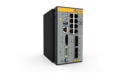 ALLIED TELESIS Switch AT-IE360-12GHX-80 L3 8 PoE 10G Montage mural