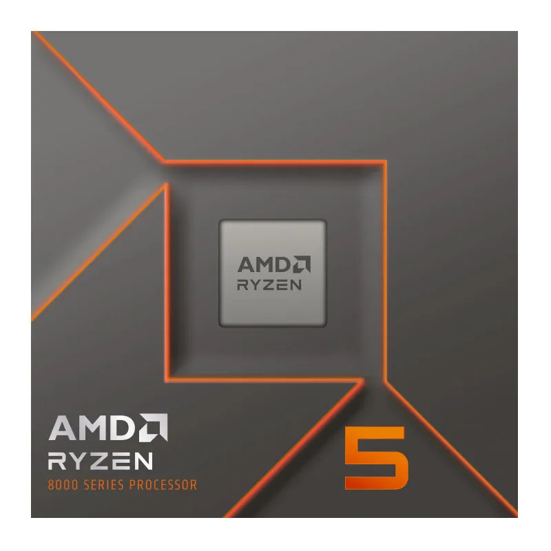 AMD Processeur Ryzen 5 8400F Socket AM5 Version Tray