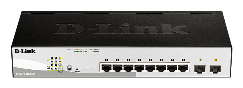 DLINK 8-Port Layer2 PoE Smart Switch