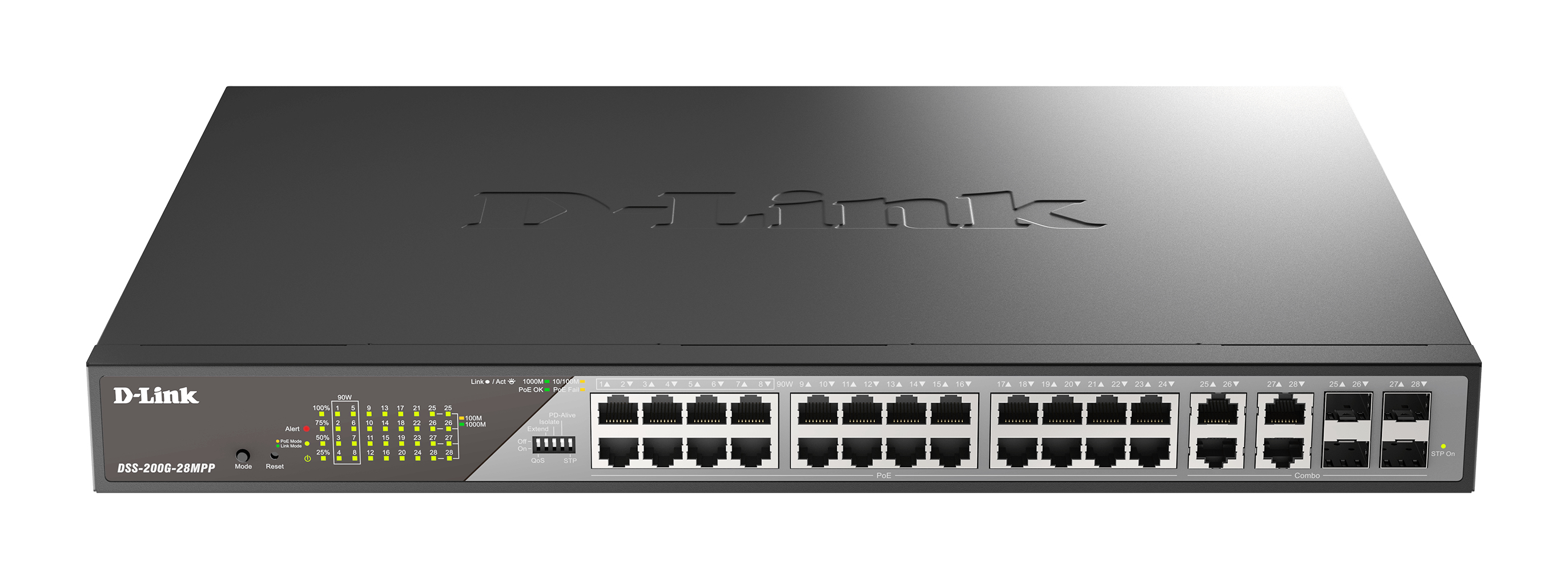 DLINK 24 Gigabit PoE Switch Including 8 PoE++ Ports