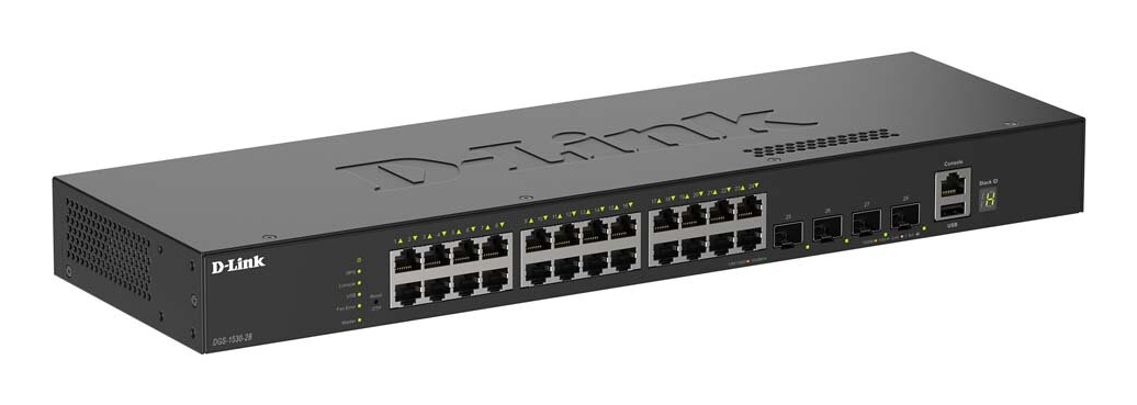DLINK 24 Ports GE+4 Ports 10G SFP+Smart Pro
