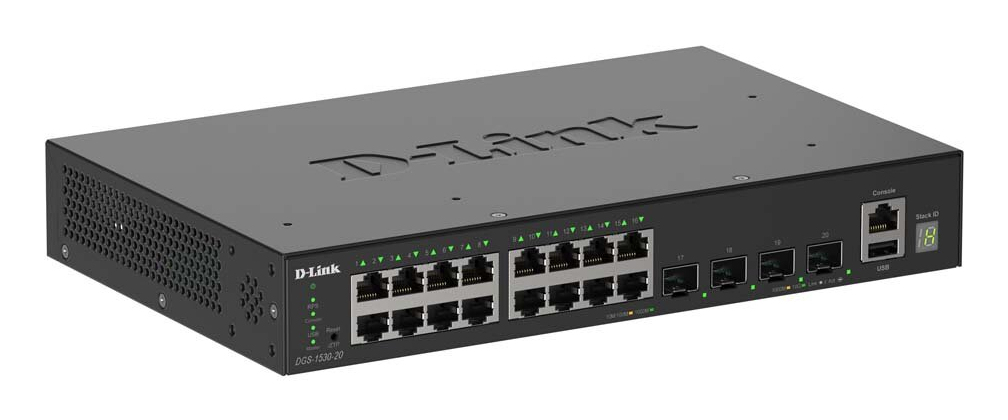 DLINK 16 Ports GE+4 Ports 10G SFP+Smart Pro