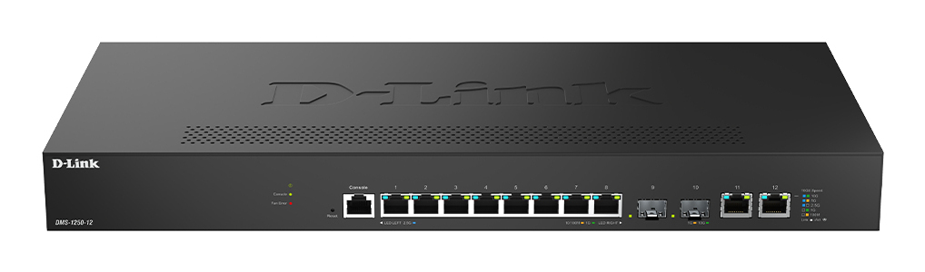 DLINK 8-Port 2.5Gbps+2-Port 10Gbps+2-Port