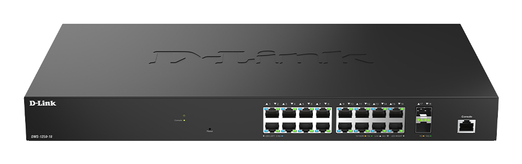 DLINK Smart+L2+16 ports 2.5 GbE & 2 ports 10