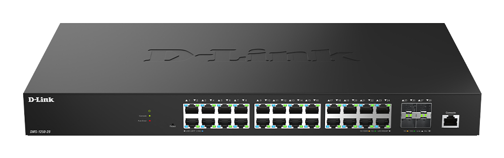 DLINK 24 Ports 2.5Gbps+4 Ports 10G SFP+Smar