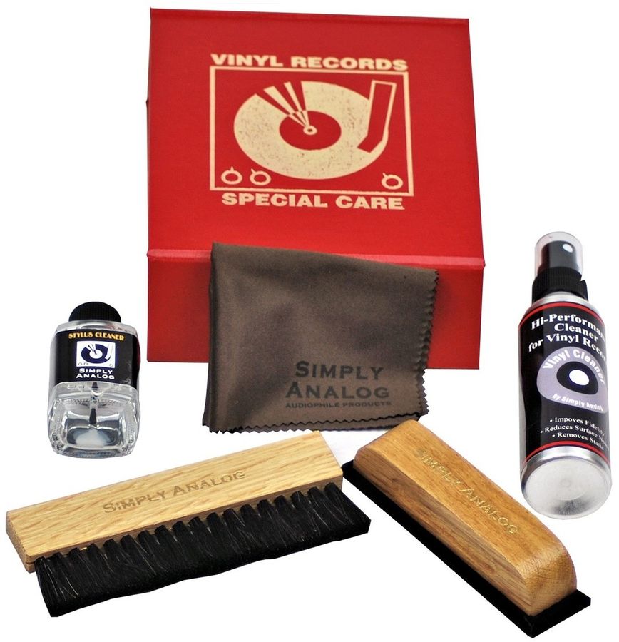 Simply Analog Delux Cleaning Boxset Rouge