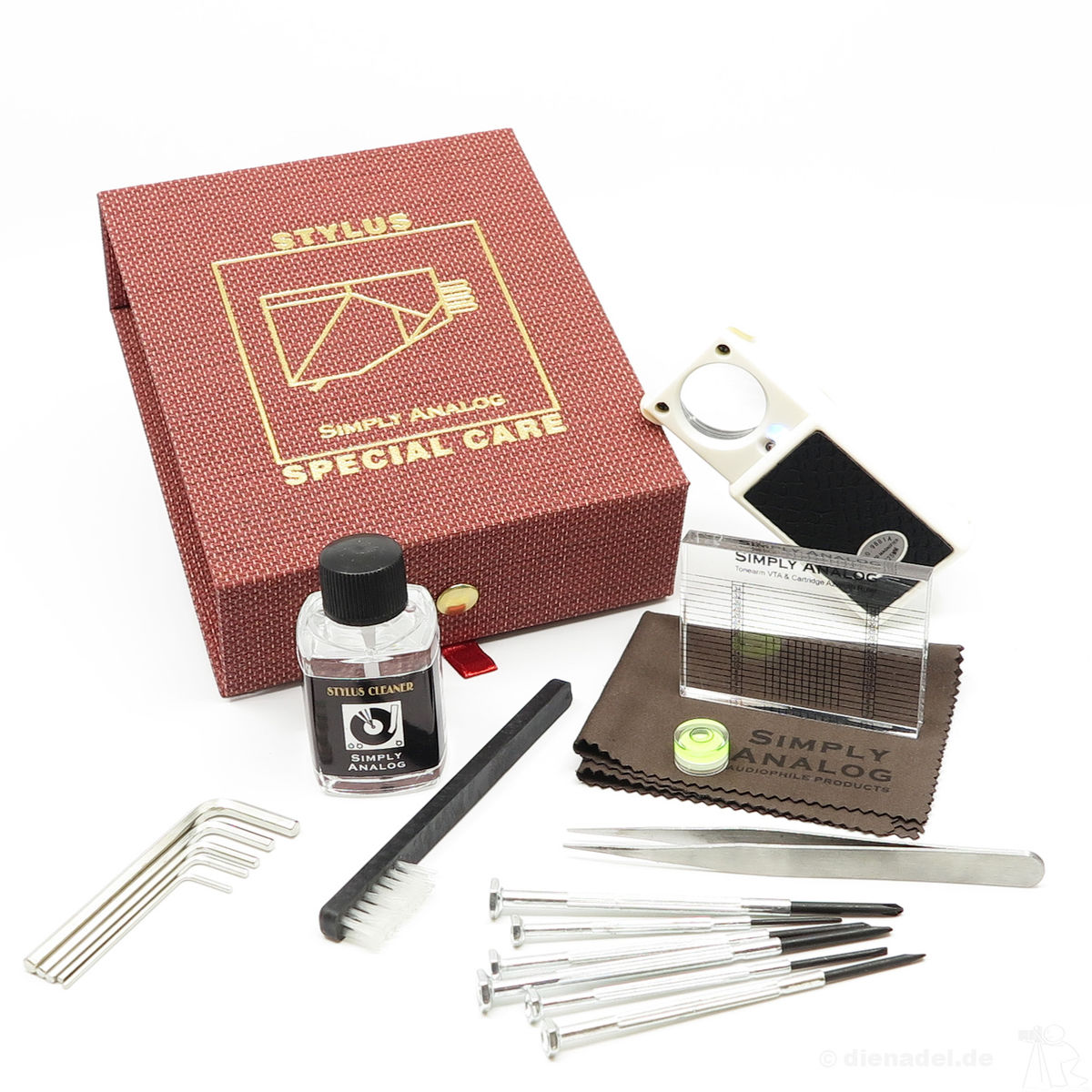 Simply Analog Kit d'installation et de nettoyage vinyle STYLUS