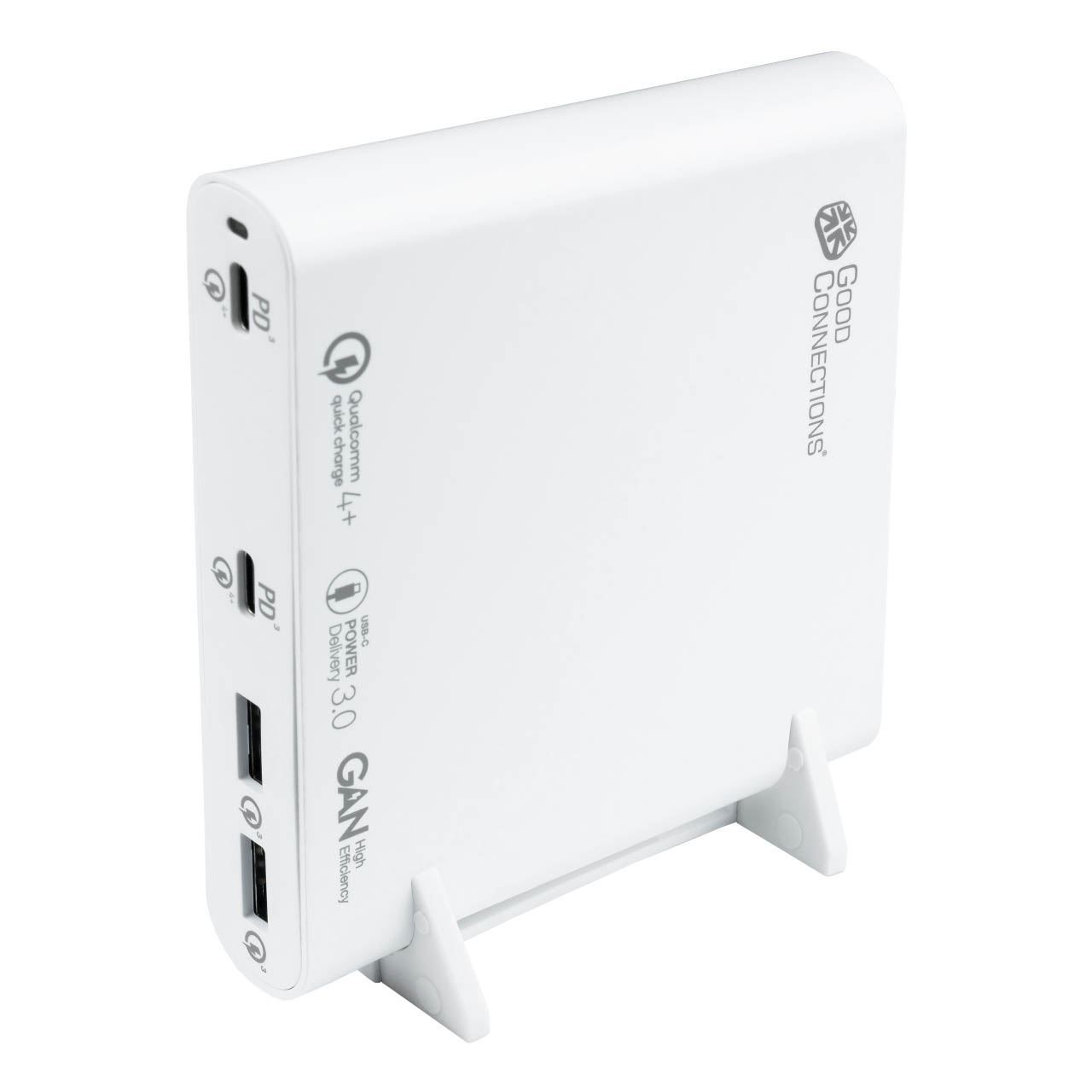 GOOD CONNECTIONS USB-Desktop-Schnellladestation 65W 3Port