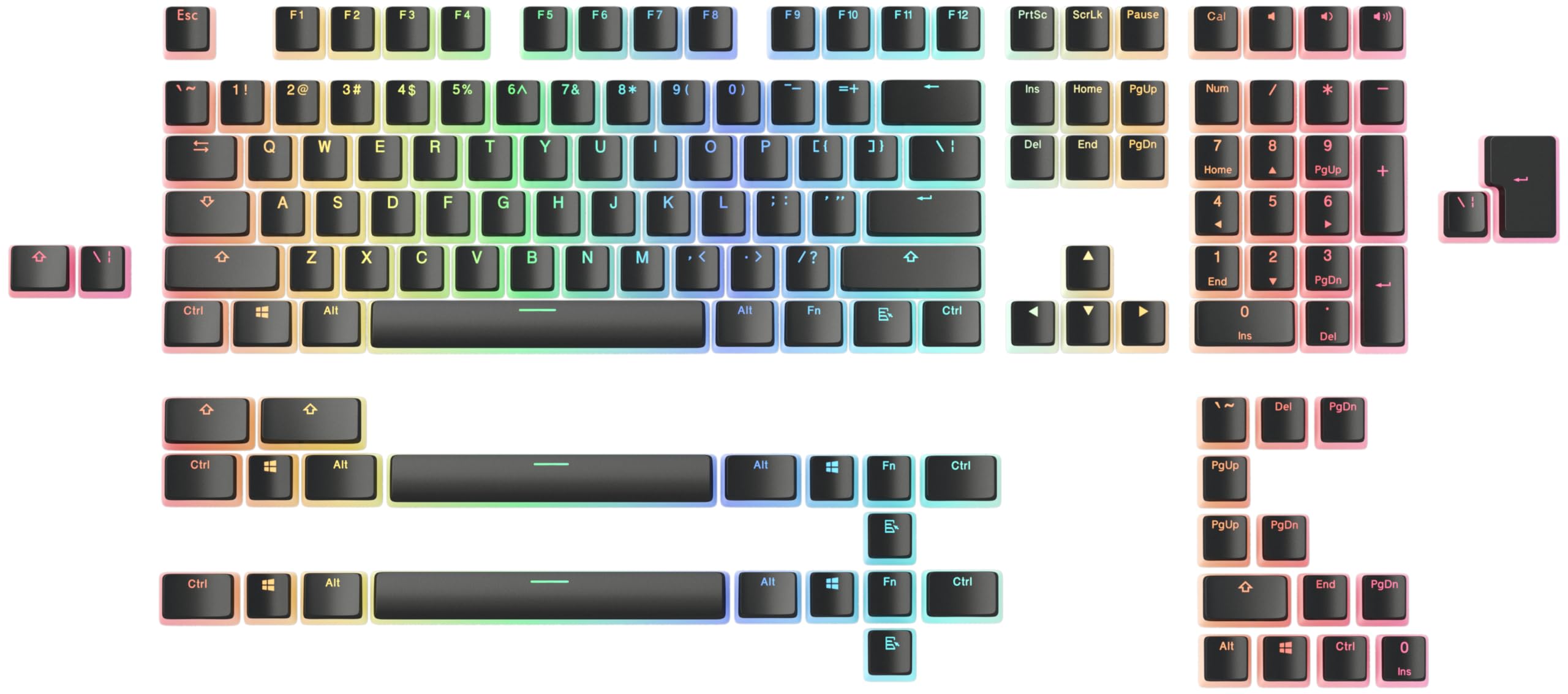Glorious Aura Keycaps