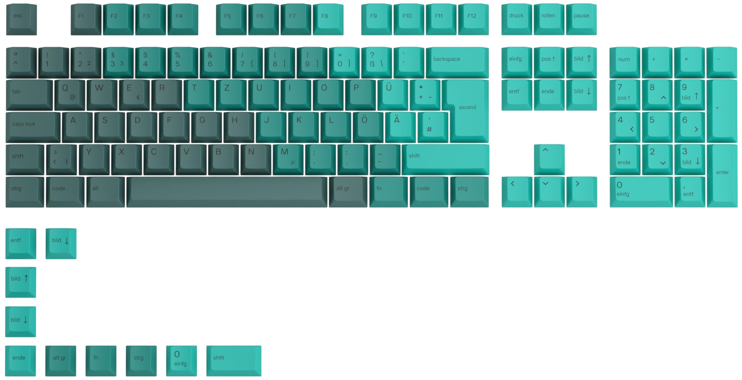 Glorious GPBT Keycaps