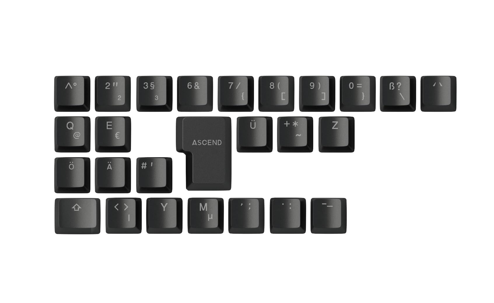 Glorious GMMK ABS Doubleshot V2 DE Kit