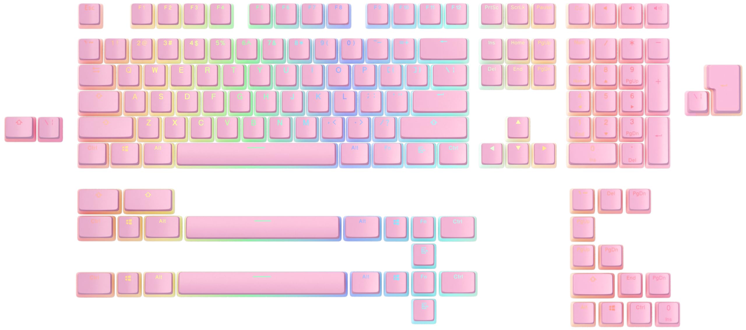 Glorious Aura Keycaps