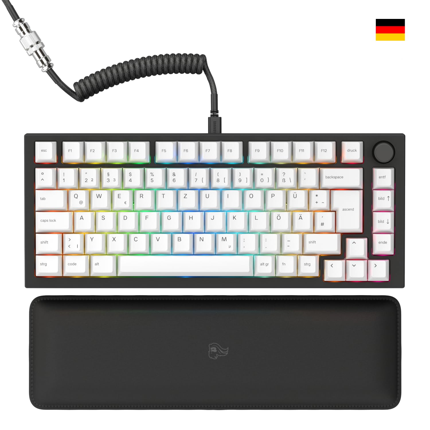 Glorious GMMK Pro Black Slate 75% TKL Keyboard