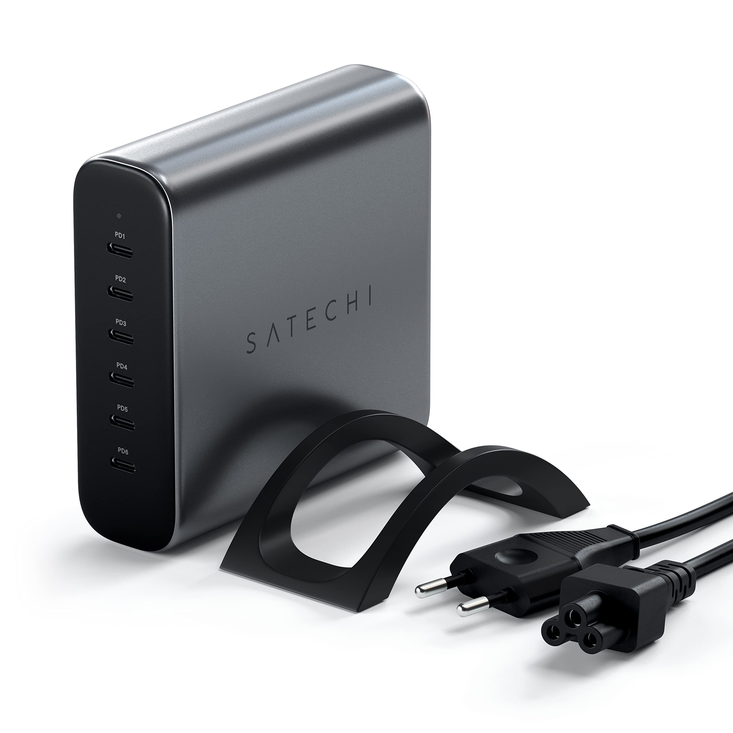 Satechi Chargeur secteur GaN 6x port USB-C 200W (Gris)