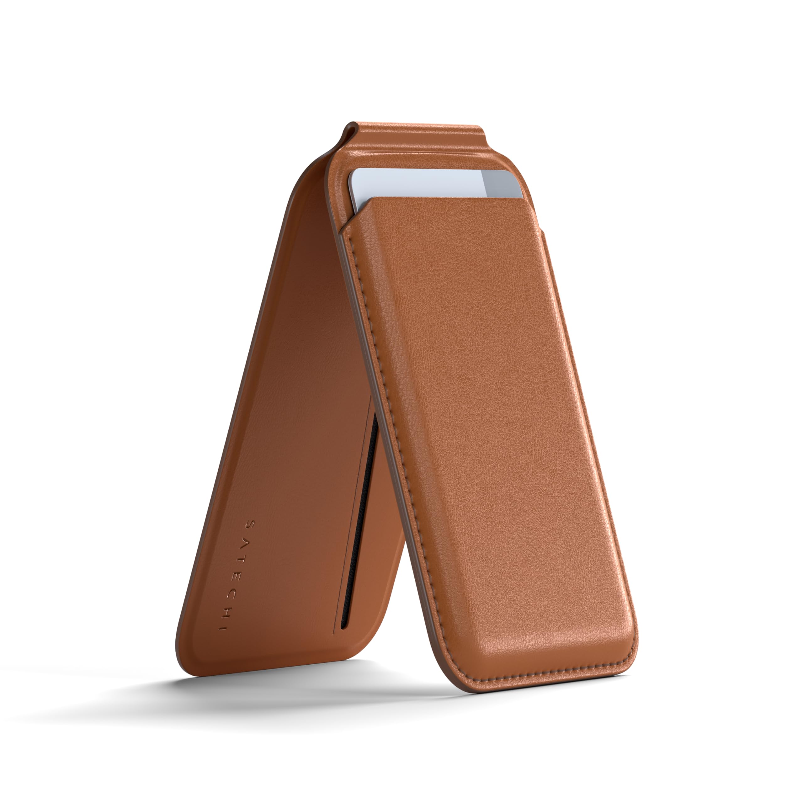 Satechi Support telephone + porte-carte Magsafe Bleu