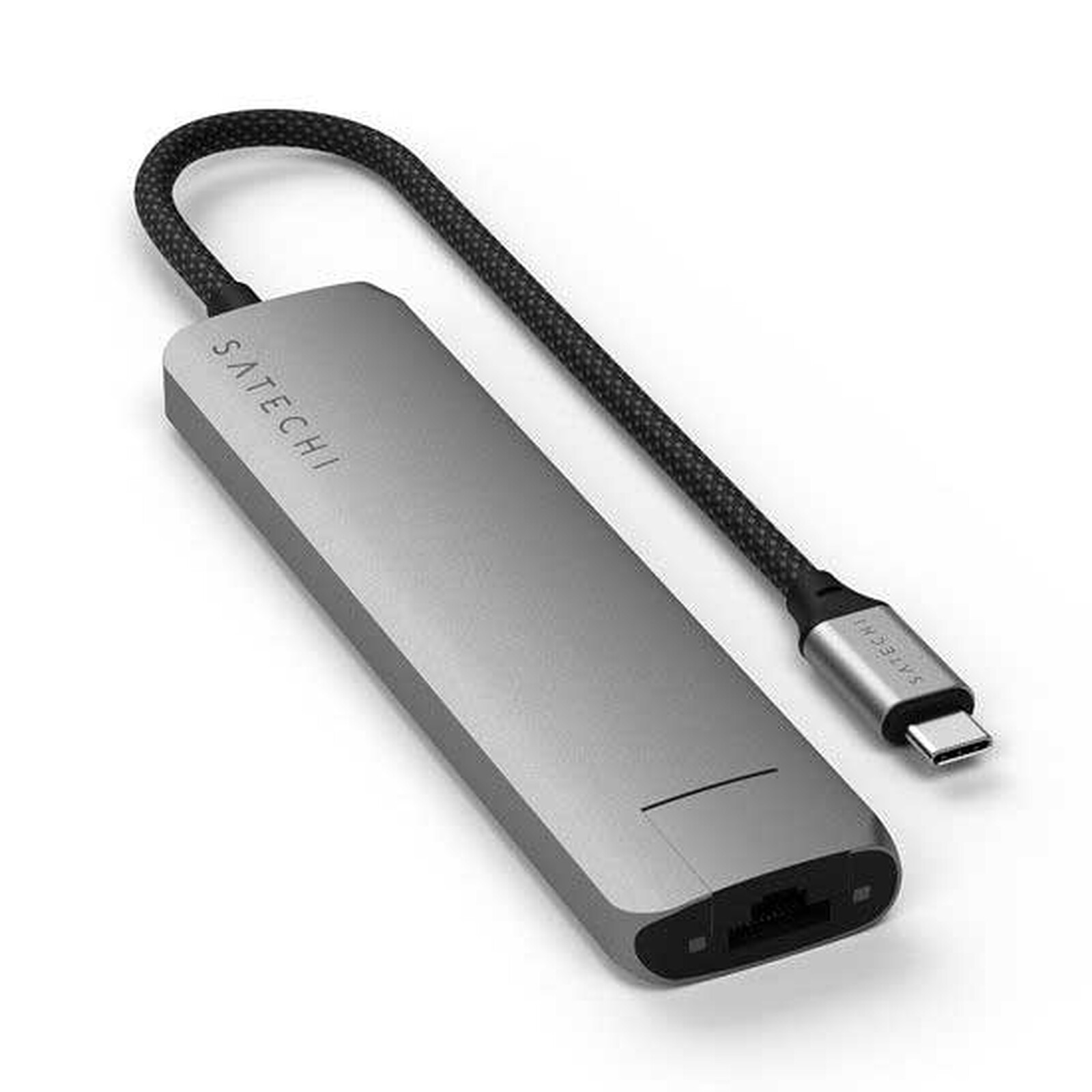 Satechi SATECHI Multiports USB-C Slim 7-en-1 (Gris)