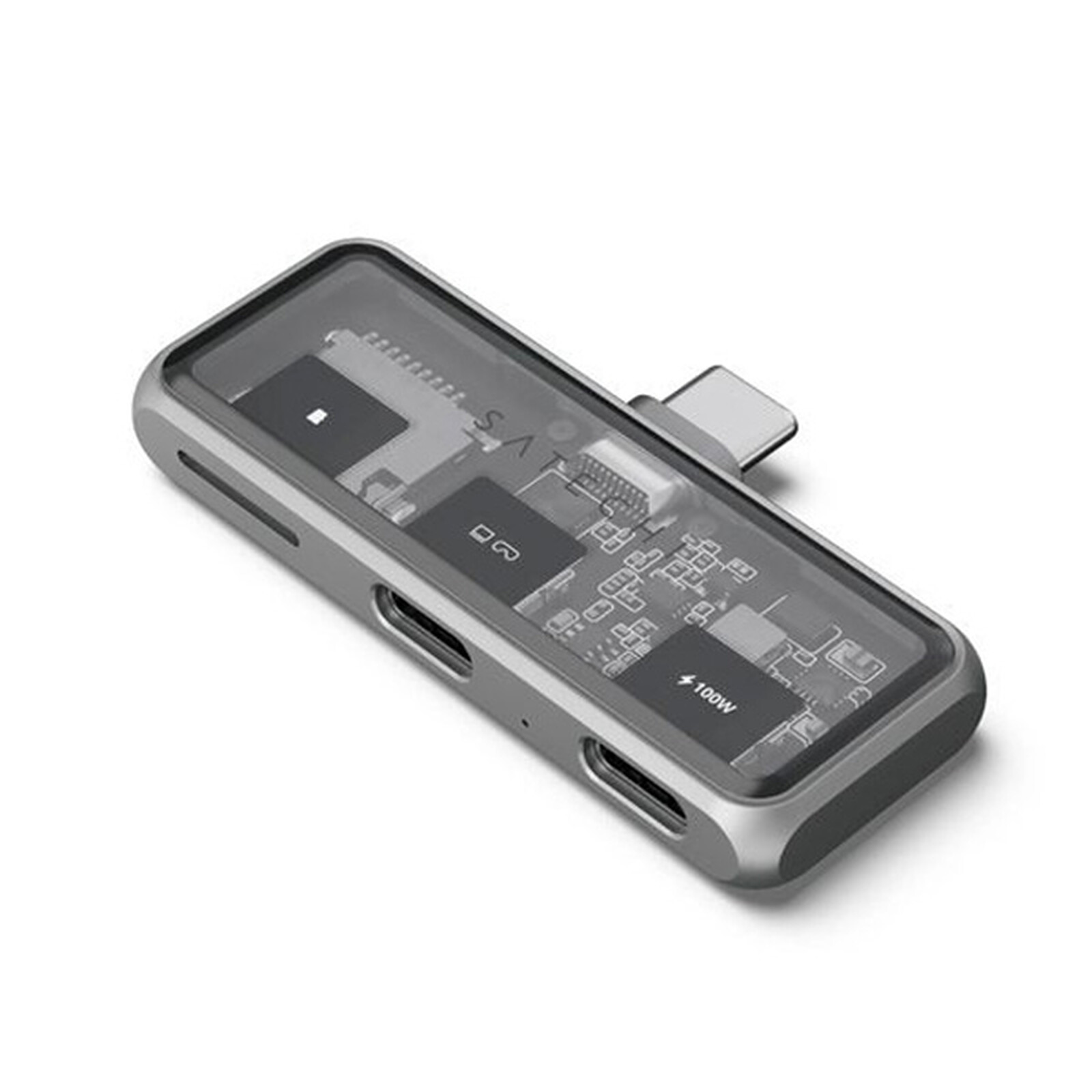 Satechi Adaptateur XR Mobile avec Lecteur microSD Space Gray