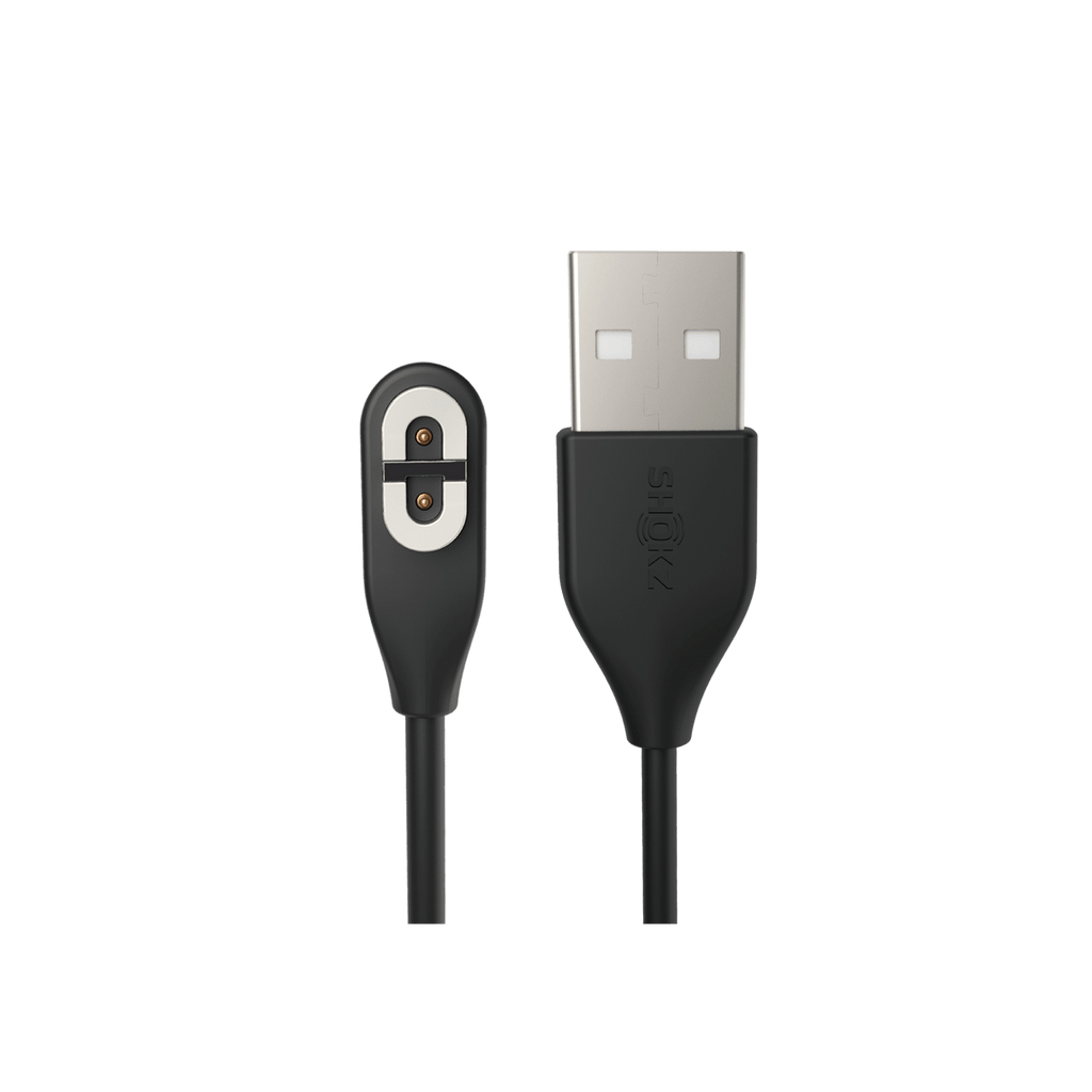 Shokz Câble de recharge magnétique  pour Aeropex Open Run et Run Pro Noir